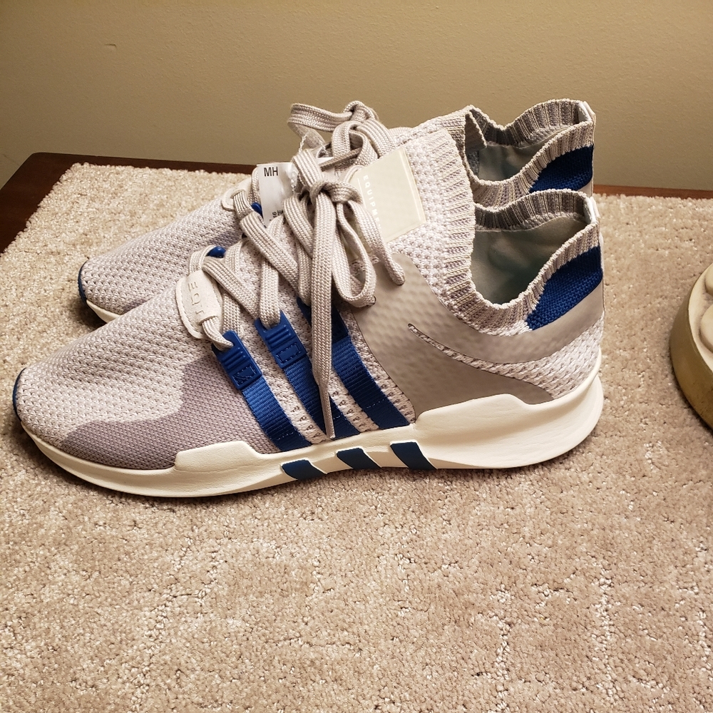 SOLD....NEW Adidas EQT Support Primeknit Shoes 9.5 - Picture 2 of 8